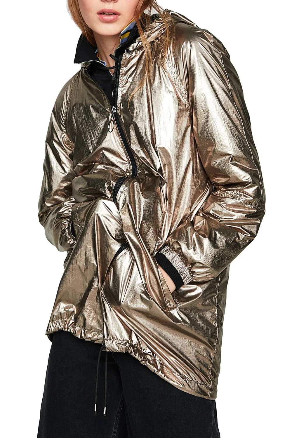 Новинка 2021 женский водонепроницаемый дождевик на молнии женские куртки