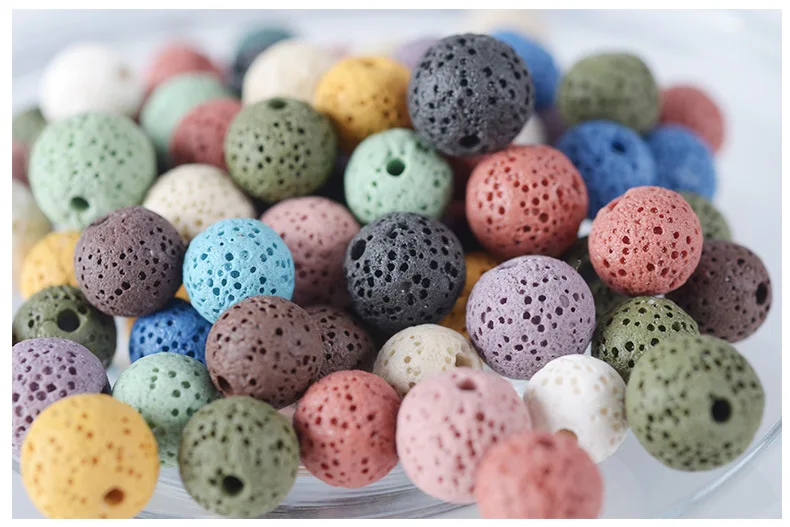 Красочные шарики бусины аксессуары для ароматерапии эфирное масло женские