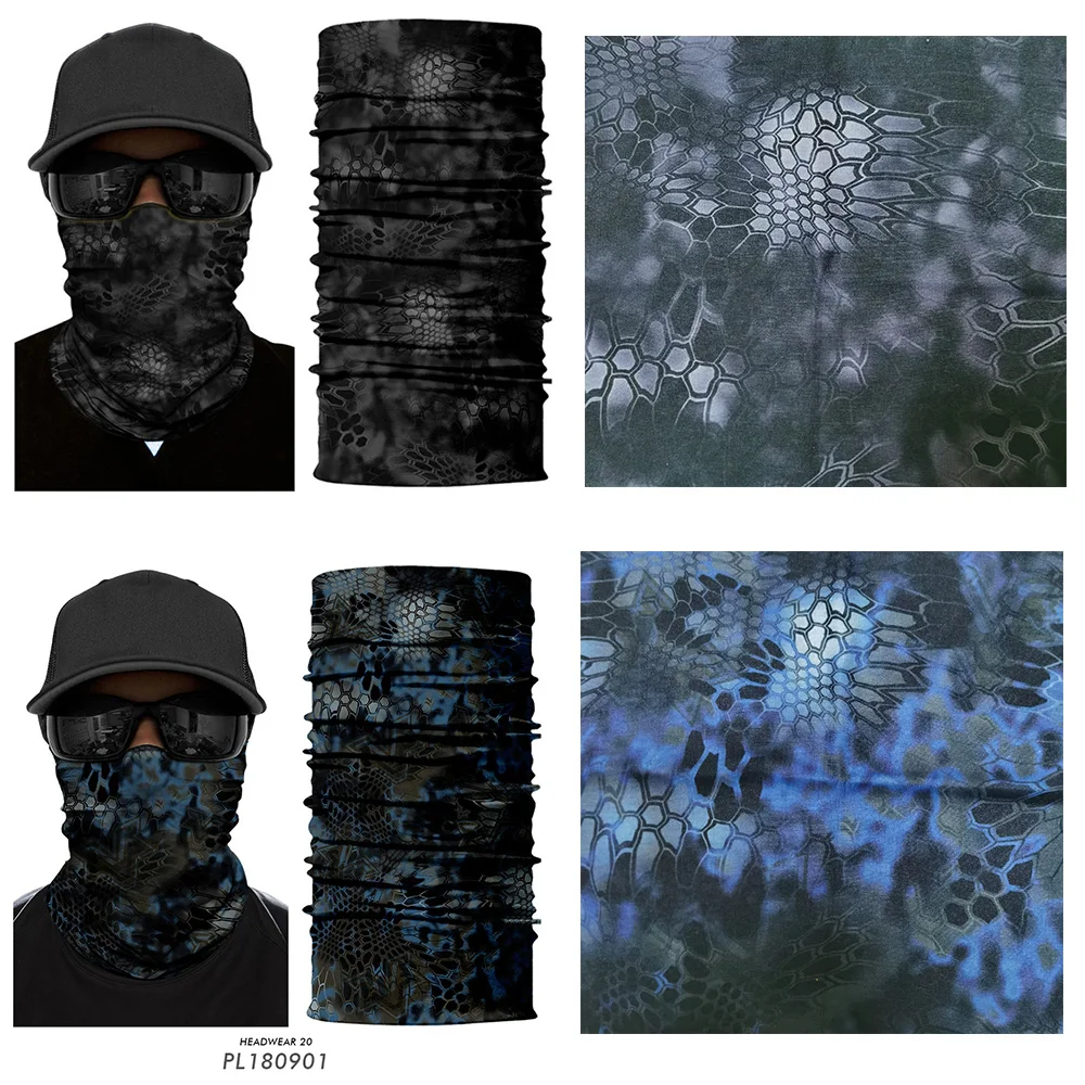 Военная маска бандана охотничья для лица kryptek Тифон повязка на голову армейская