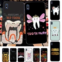 toplbpcs dental definitions tooth phone case for samsung a51 01 50 71 21s 70 31 40 30 10 20 s e 11 91 a7 a8 2018