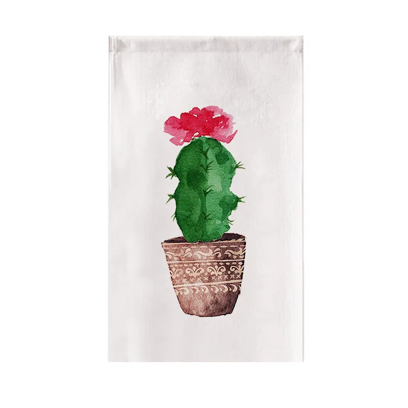 Завод Кухня ткань Шторы японский Стиль палка включает целый кусок флаг бытовой