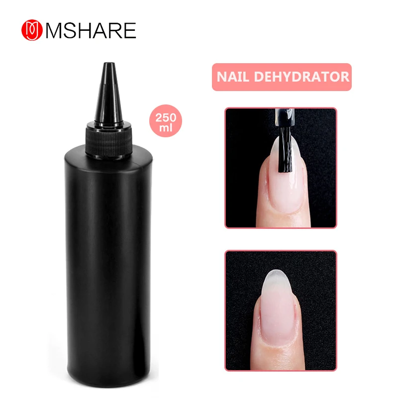 MSHARE 250 мл преп Дегидратор для ногтей грунтовка жидкость без кислоты подходит