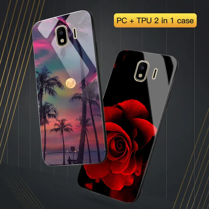 Для samsung J6 чехол для бампер samsung Galaxy J4 Plus задняя крышка J3 J5 J7 ЕС чехол черного цвета из ТПУ и твердого пластика J1 чехол для телефона