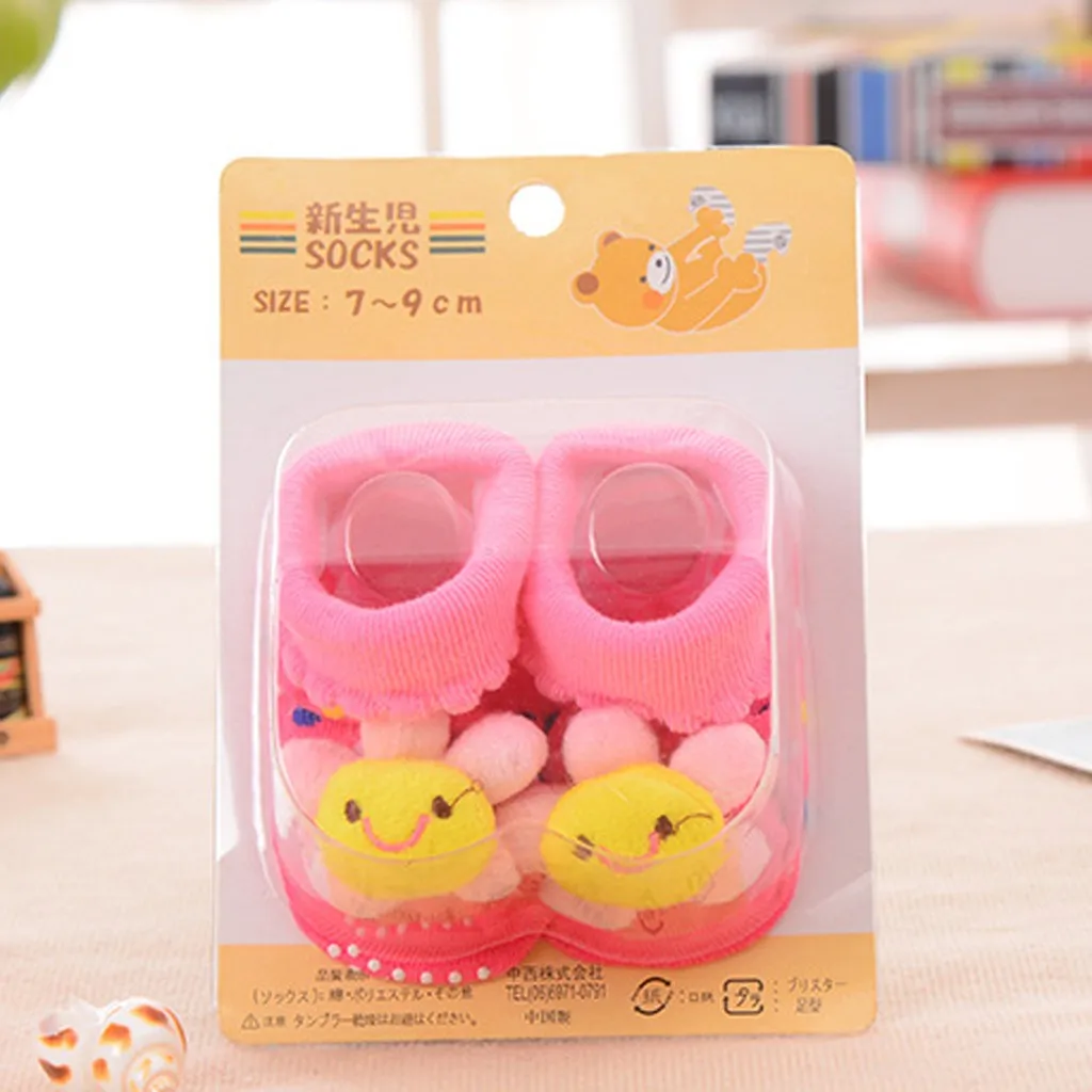 

Baby Socks baby girl shoes For newborn baby Cartoon Newborn Baby Girls Boys Socks Slipper Shoes Boots