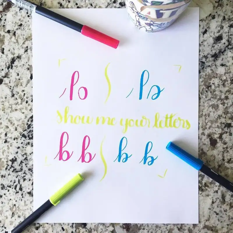 Японские двойные кисти Tombow ABT набор из 10 цветов Лидер продаж фломастеры Galaxy Instagram
