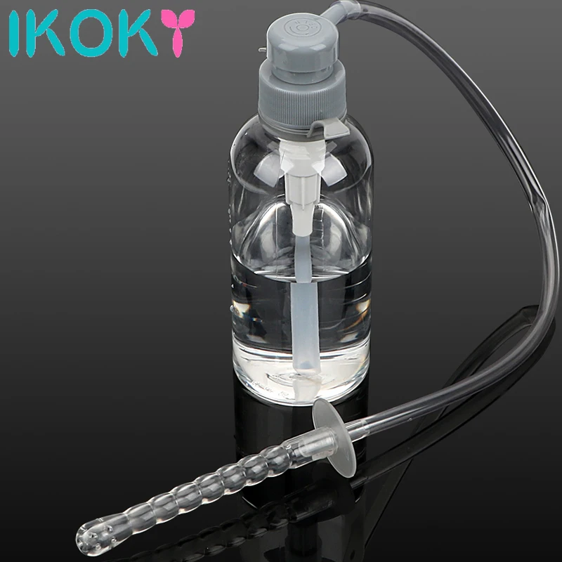 IKOKY 300mL Butt Vagina Cleaning Enema Sex Toys for Women Rectal Sprayer Anal Cleaner |