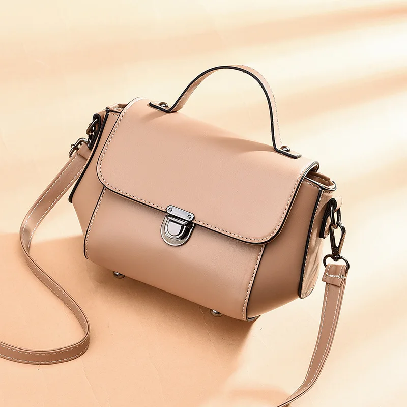 

Soft Leather Design Crossbody Shoulder Bags for Women Fashion Brand Luxury Ladies Travel Handbags and Purses Baguette Bag Female
