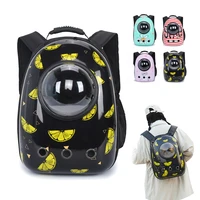 portable cat carrier bag breathable puppy cats backpack box outdoor travel pet carriers cage small dog cat handbag space capsule