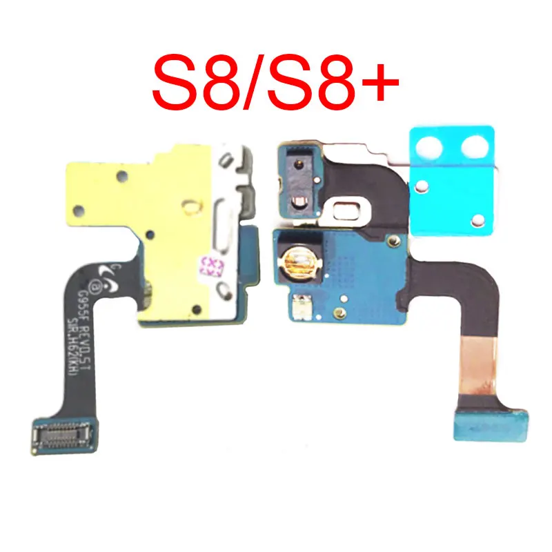 Датчик приближения шлейф Ремонт запасных частей для Samsung Galaxy S8 g950 g950F S8+ plus G955 g955F