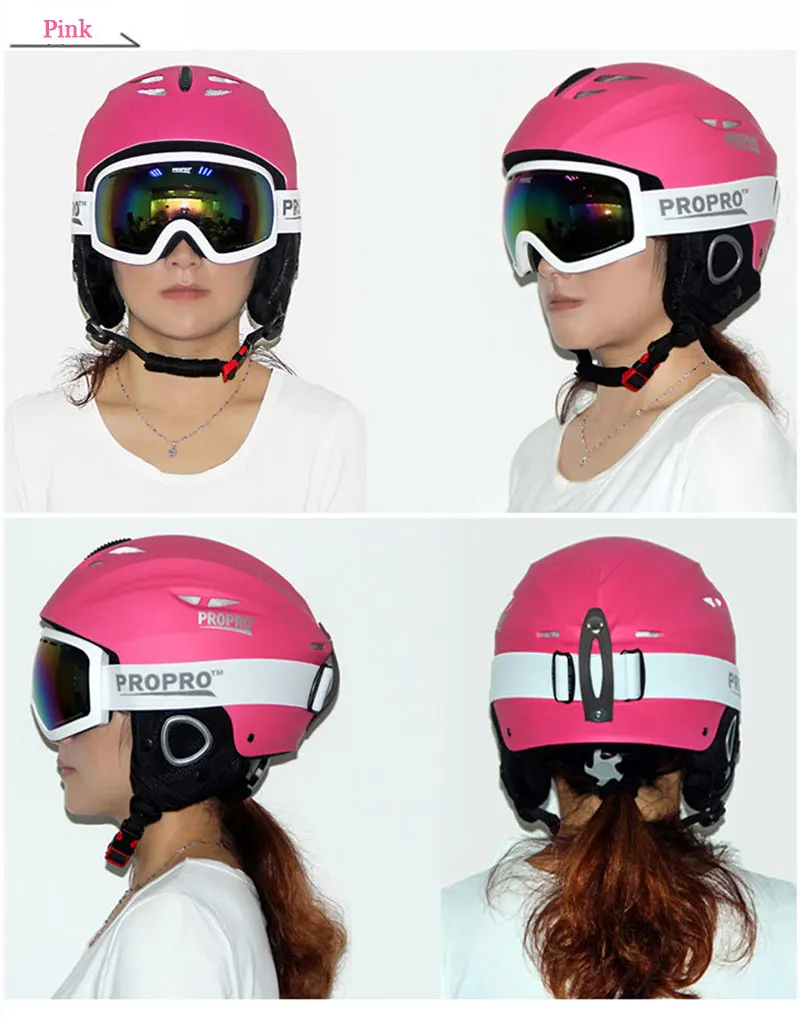 Беговые лыжи взрослые шлем для лыжного спорта катания на сноуборде ABS + EPS Спорт