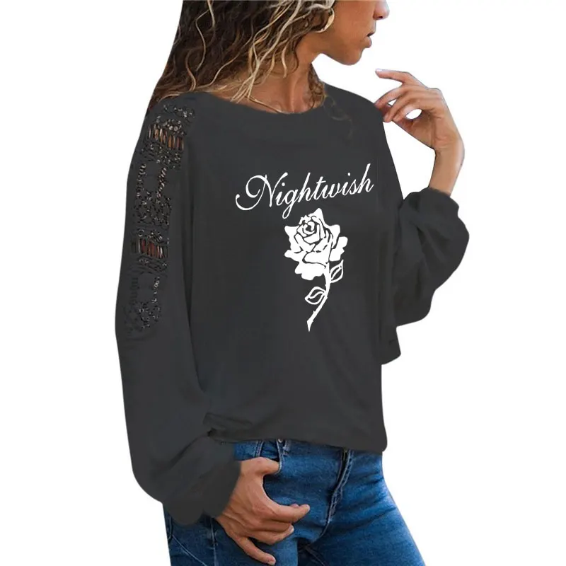Nightwish Imaginaerum симфонический Металл женские футболки с длинным рукавом Футболка femme