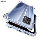 Противоударный чехол для OPPO Realme 8 Pro 7i 7 6 5 3 Pro X7 Pro X50 GT, прозрачная подушка безопасности, задняя крышка для телефона Realme 8 7 Pro Coque