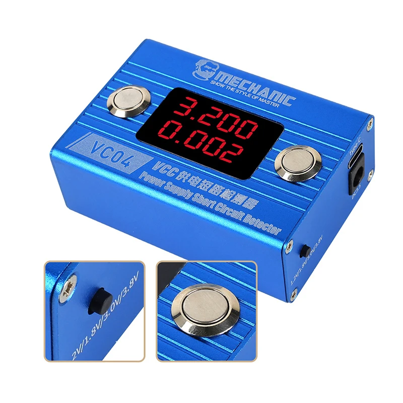 MECHANIC VC04 Short Killer PCB Short Circuit Fault Diagnosis Instrument for Phone Repair Short-circuit Burning Detector