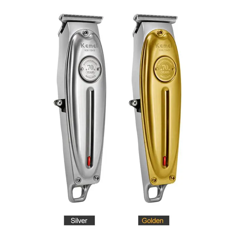 Перезаряжаемая машинка для стрижки волос от Kemei устройство двойного