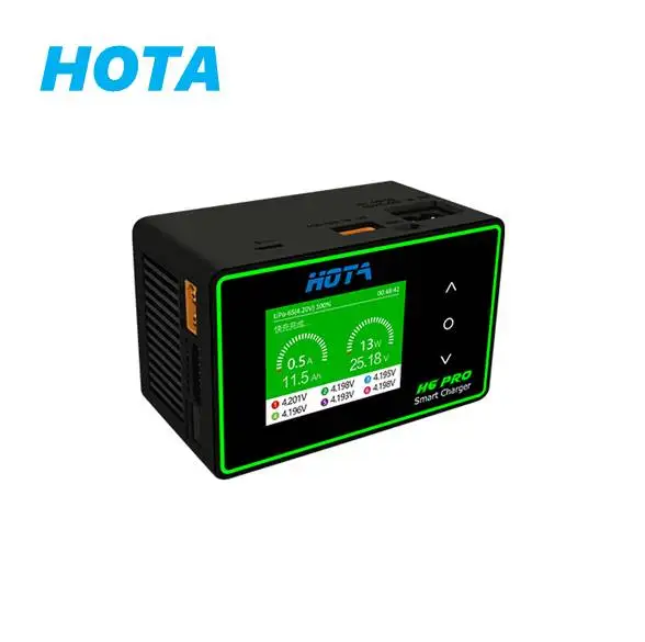 Умное сбалансированное зарядное устройство HOTA H6 Pro AC200W / DC700W 26A|Детали и