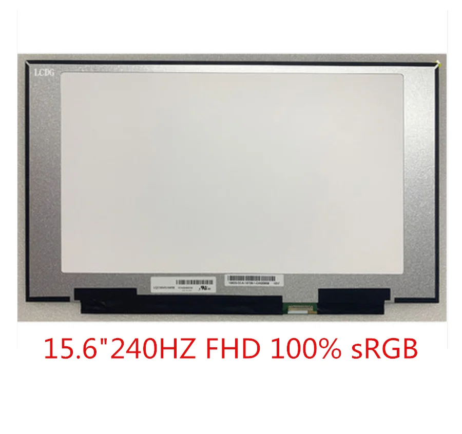 

15.6"240HZ LED LCD Screen LQ156M1JW08 fit LQ156M1JW03 EDP40PIN IPS FHD 100% sRGB
