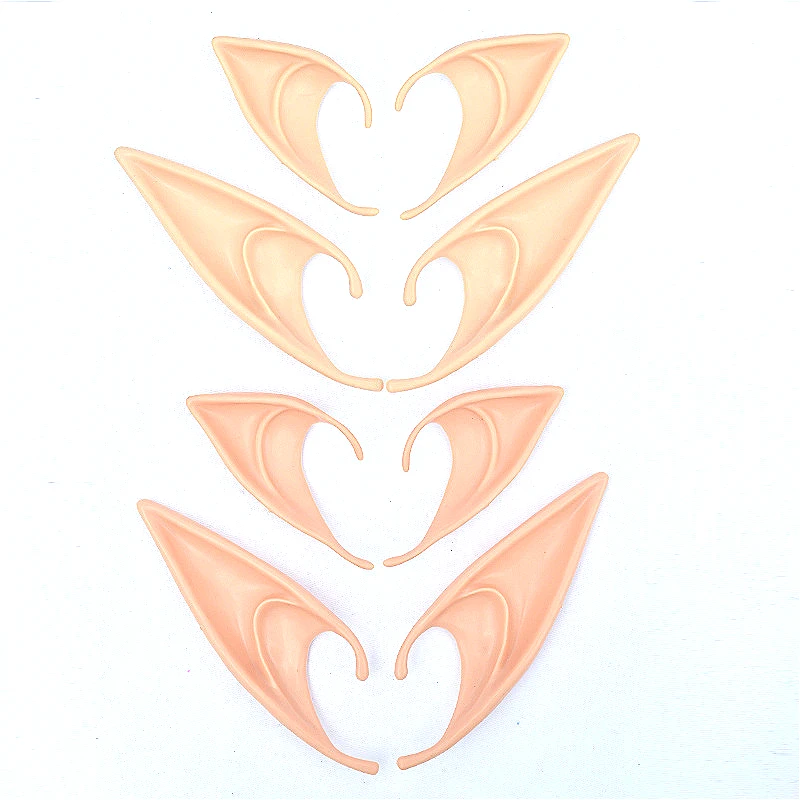 1 пара стиль таинственный ангел эльф уши латексные Поддельные Уши реквизит для