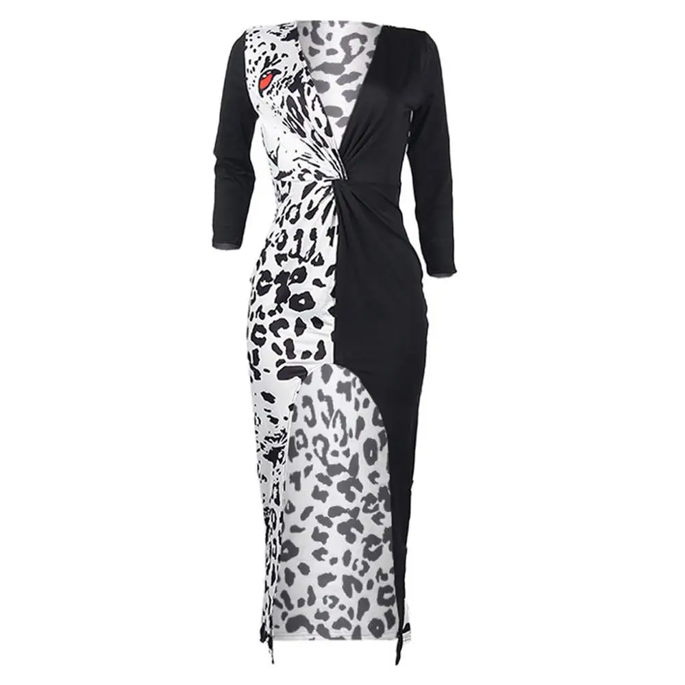 Женское сексуальное длинное платье макси на бретелях с длинным рукавом и