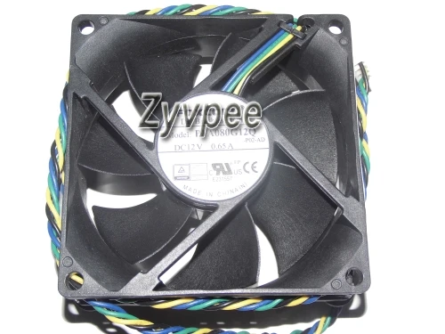 Zyvpee®8 см 80 мм PVA080G12Q P02 AD 12V 0.65A 4 провода 45K6530 чехол вентилятор Foxconn 80x80x25mm|Охлаждающие