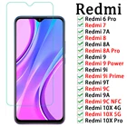 Закаленное стекло для Xiaomi Redmi 10X, 9, 9A, 9C, 8, 8A, 7, 7A, 6 Pro, сенсорный экран, твердость 9H