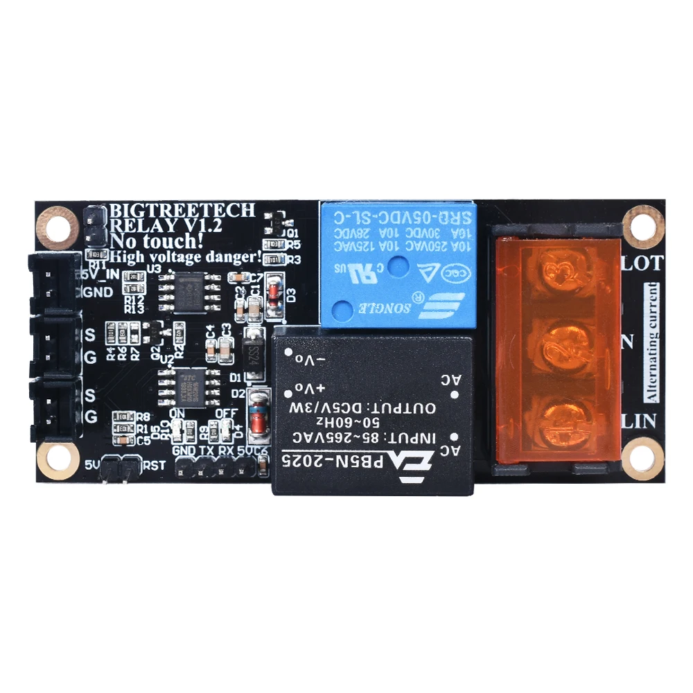 bigtreetech relay v1 2 power monitoring module10a 250v power rocker switch for skr v1 3 pro e3 cr10 extruder 3d printer parts free global shipping