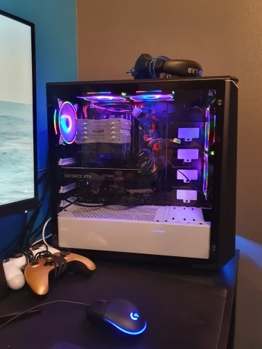 Wovibo 120mm Fan ARGB RGB Cooling Ventilador 6PIN Rainbow Computer Case Chassis Fans 12V Silent Adjust 12cm Aura Sync | Компьютеры и