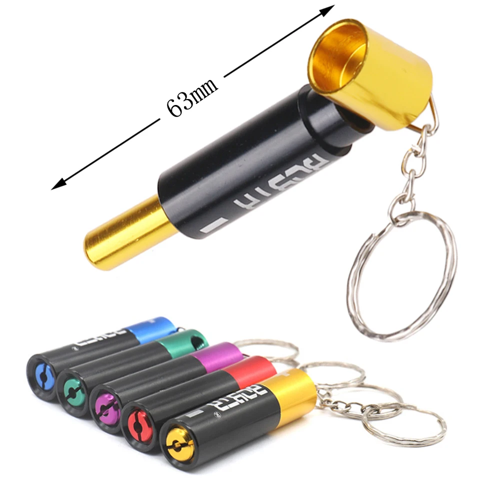 1 шт. трубка в форме батареи с брелоком для курения металлические трубки табака