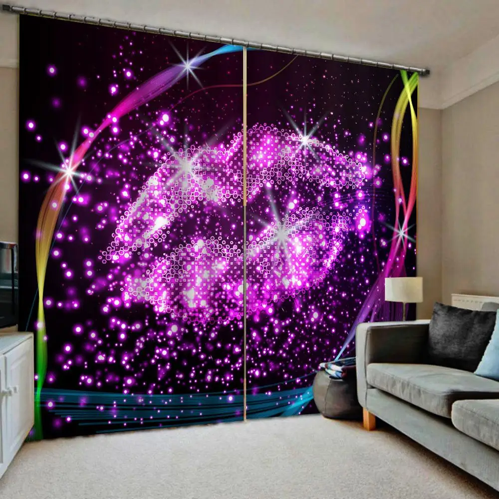 Фото на заказ креативный красивый звездный свет ночная мечта красные губы