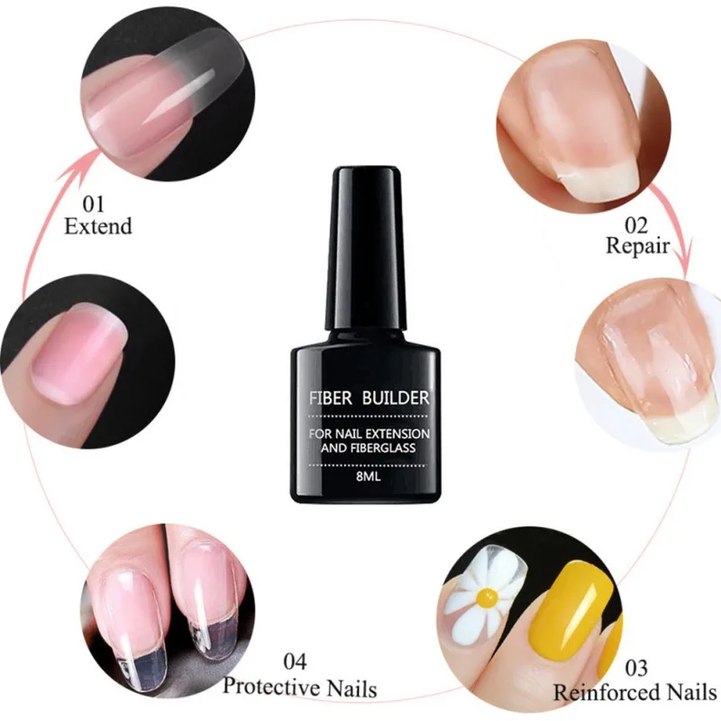 Набор жидких волоконных листов для ремонта ногтей|Комплекты и наборы| |