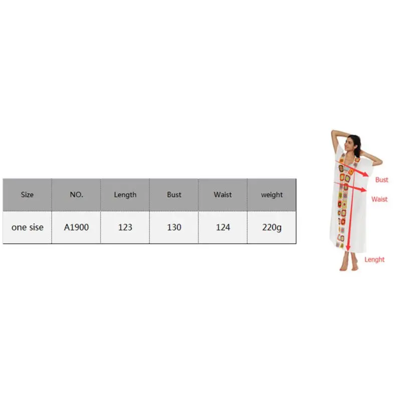 Женское пляжное платье на бретельках белое ажурное с открытой спиной и V образным