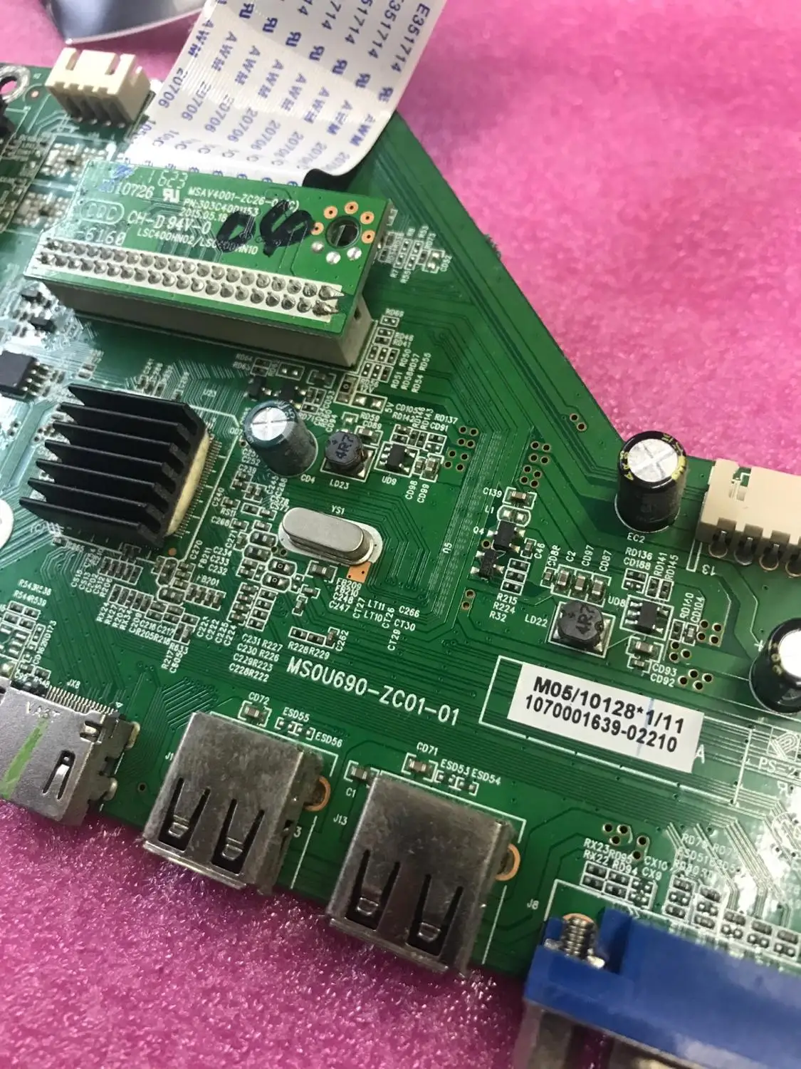 

LED40D8810 motherboard MS0U690-ZC01-01 with LSC400HN02-803 screen In stock!