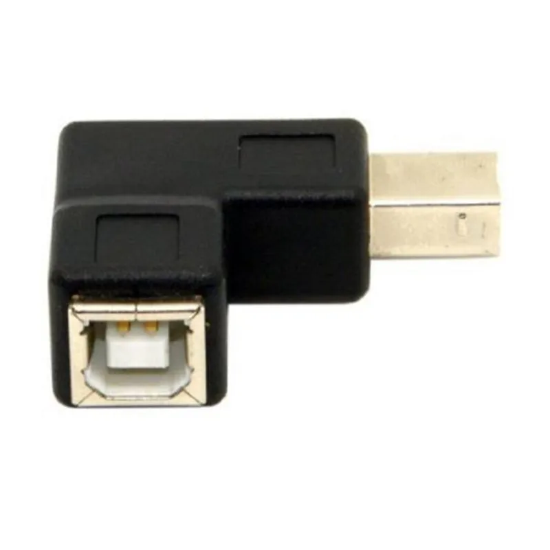 Адаптер для принтера под углом 90 градусов USB B Revolution 2 0 BM адаптер BF поддерживает