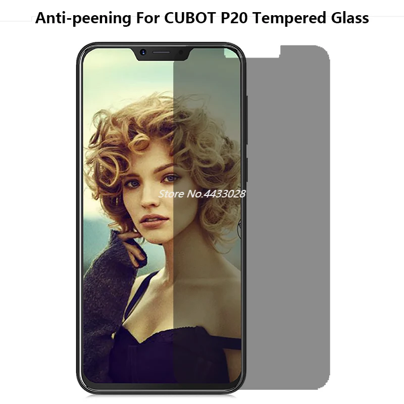 Антибликовое закаленное стекло для смартфона Cubot P20 Защита экрана