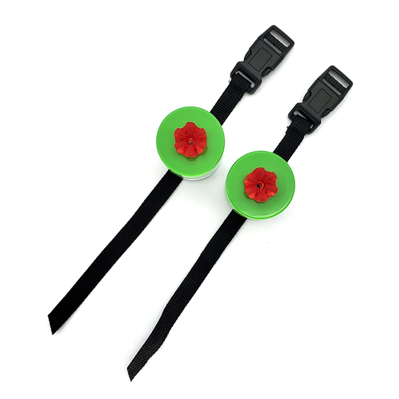

New 1pc Creative Plastic Wrist Type Hummingbird Feeder Random Colors Of Flowers Multifunctional Strap Bracelet Pet Bird Supplies