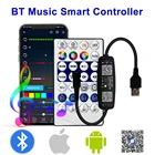 Bluetooth-Контроллер WS2812B WS2811 с RGB-светодиосветодиодный и микрофоном