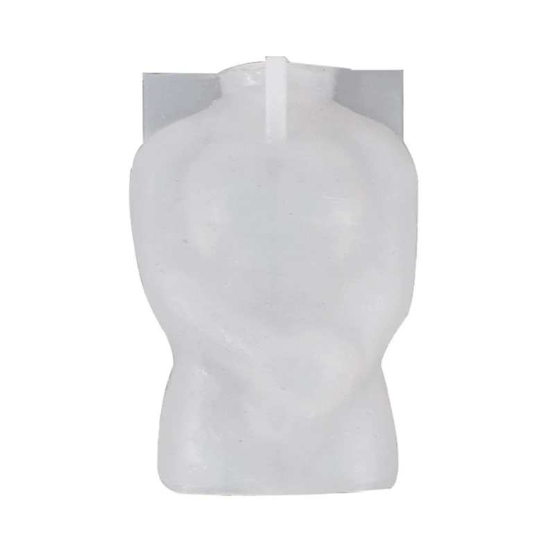 

DIY 3D Art Body Epoxy Resin Mold Human Aromatherapy Plaster Wax Silicone Mould X7YA