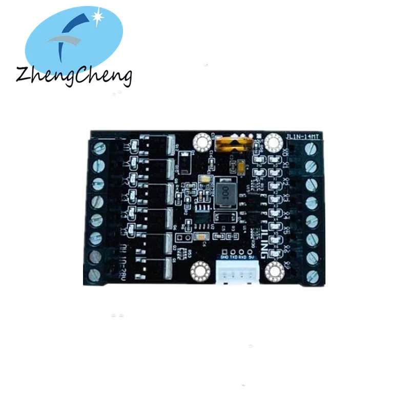 Программируемый логический Управление PLC FX1N-14MT промышленный BoardDC10-28V 8000 шаги с