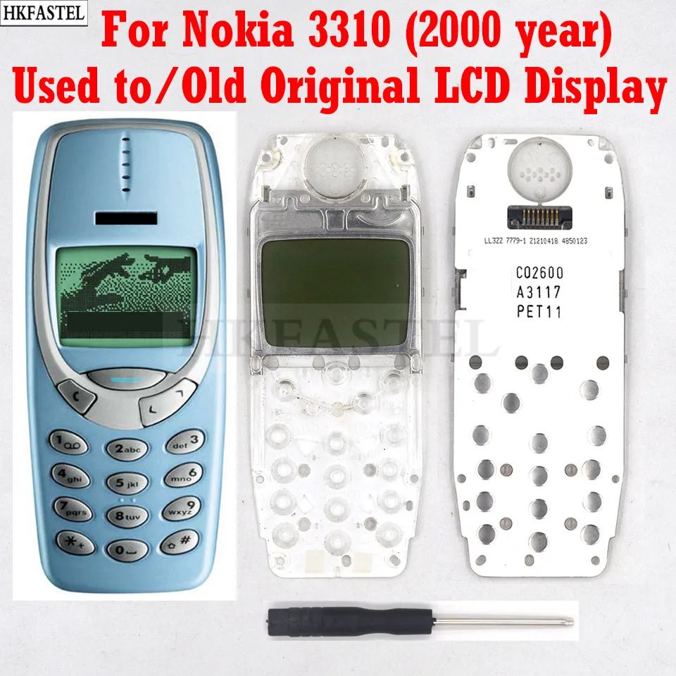 Для старой материнской платы Nokia 3310 ЖК-дисплей вибродинамик наушники порт