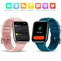 full touch smart watch women 2021 new 1 69 inch blood pressure blood oxygen monitoring men smartwatch fashion fitness bracelet