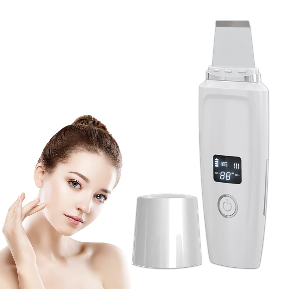 Ultrasonic Skin Scrubber Exfoliating Dead Skin Deep Cleansing Peeling Facial Cleansing Shovel Beauty Instrument Skincare