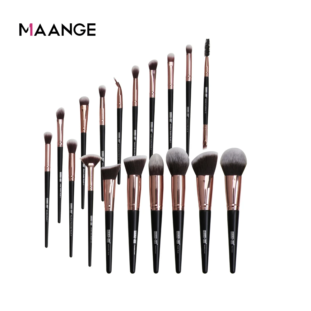 MAANGE 12/18/20 шт. кисти для макияжа Набор Профессиональный набор кистей Многофункциональный пудра помада тени для век макияж кисти Красота инструменты