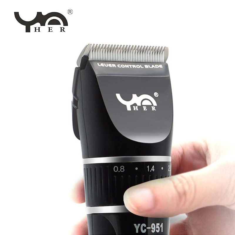 

Горячая Распродажа Профессиональная Мужская машинка для стрижки волос с двойными аккумуляторами, бритва для волос с регулируемыми лезвиям...