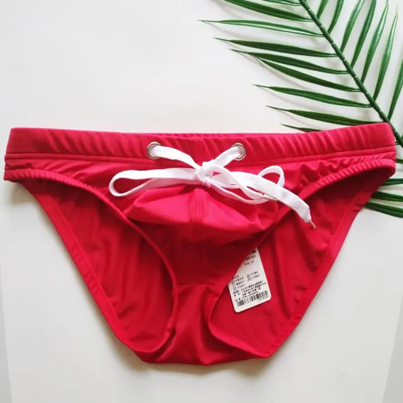 Сексуальные мужские плавки Мужская одежда для плавания геев прозрачные бикини