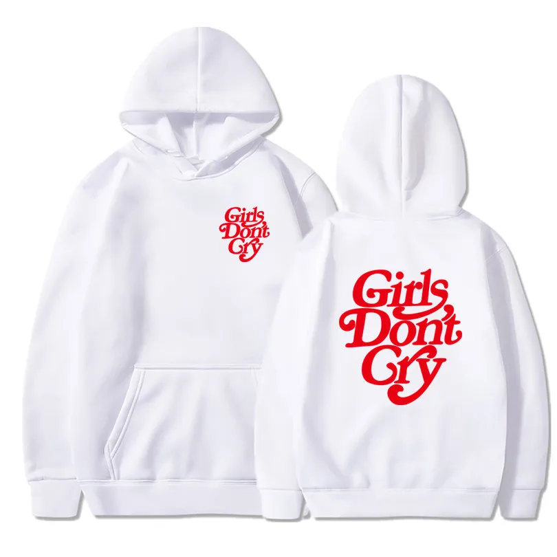 

2020 New Arrival Girls Don't Cry Hooded Mens Hoodies and Sweatshirts Oversized for Autumn with Hip Hop Winter Hoodies Men Brand
