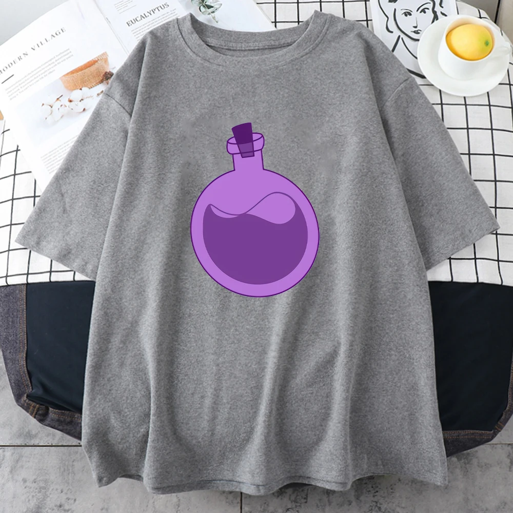 

Футболка женская оверсайз с принтом «бутылка»