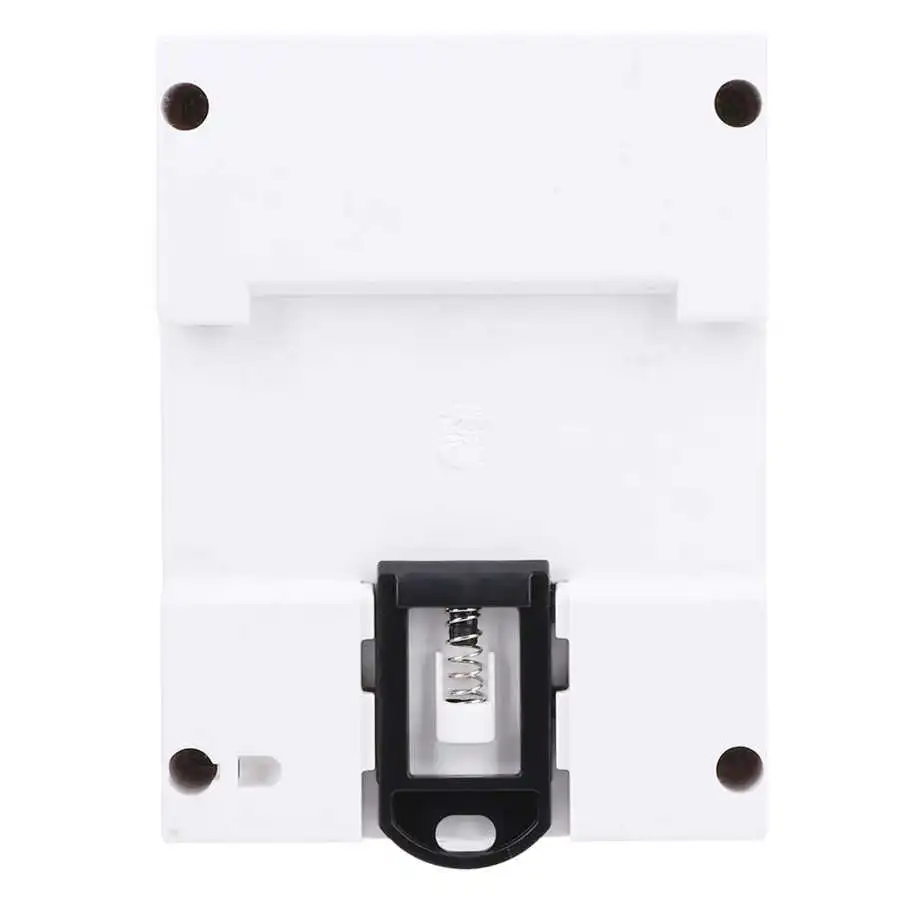 Однофазный счетчик энергии на din рейке 4P LCD Электрический с прозрачной крышкой