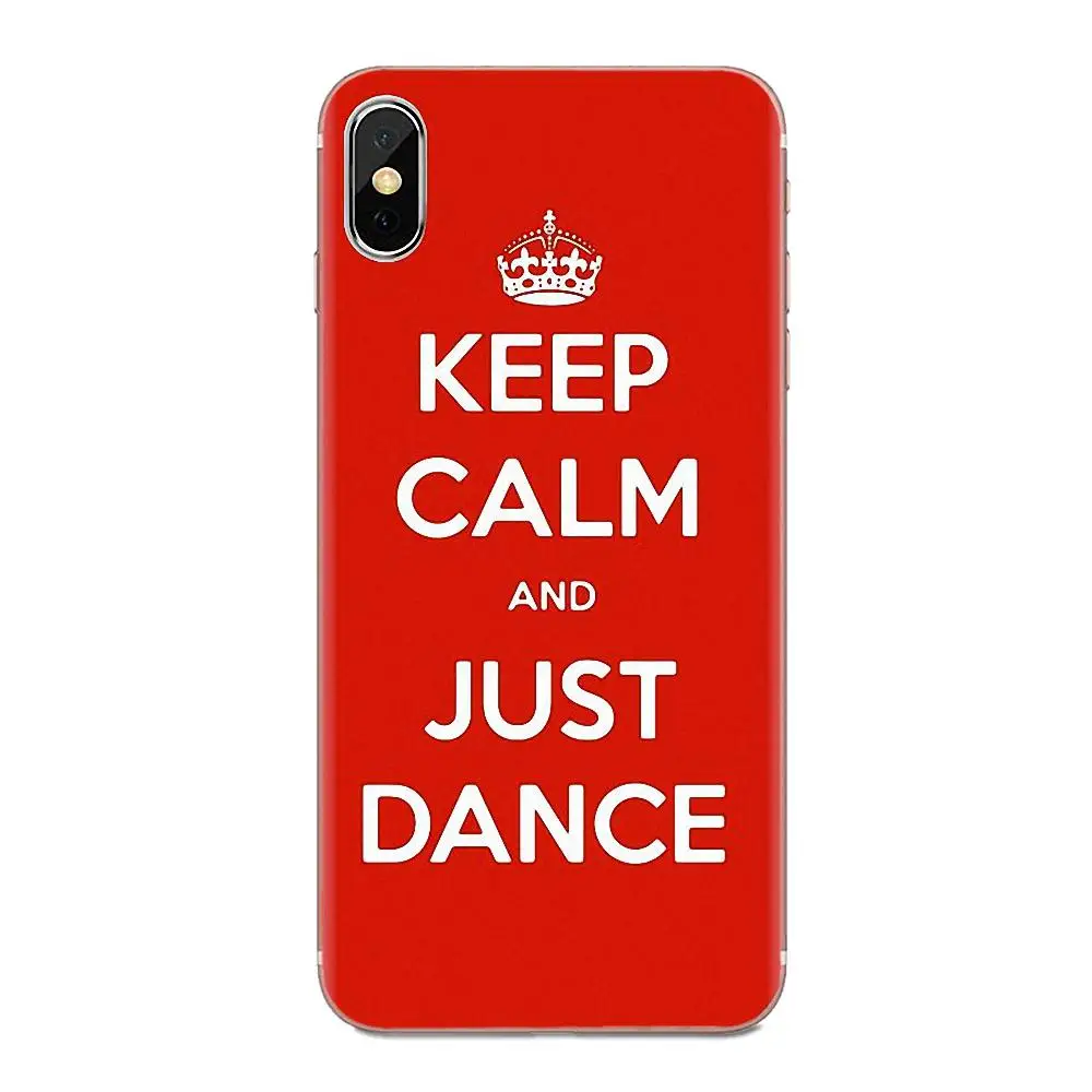 Для LG K50 Q6 Q7 Q8 Q60 X power 2 3 Nexus 5 5X V10 V20 V30 V40 Q Stylus TPU чехол для телефона Keep Calm And Just Dance