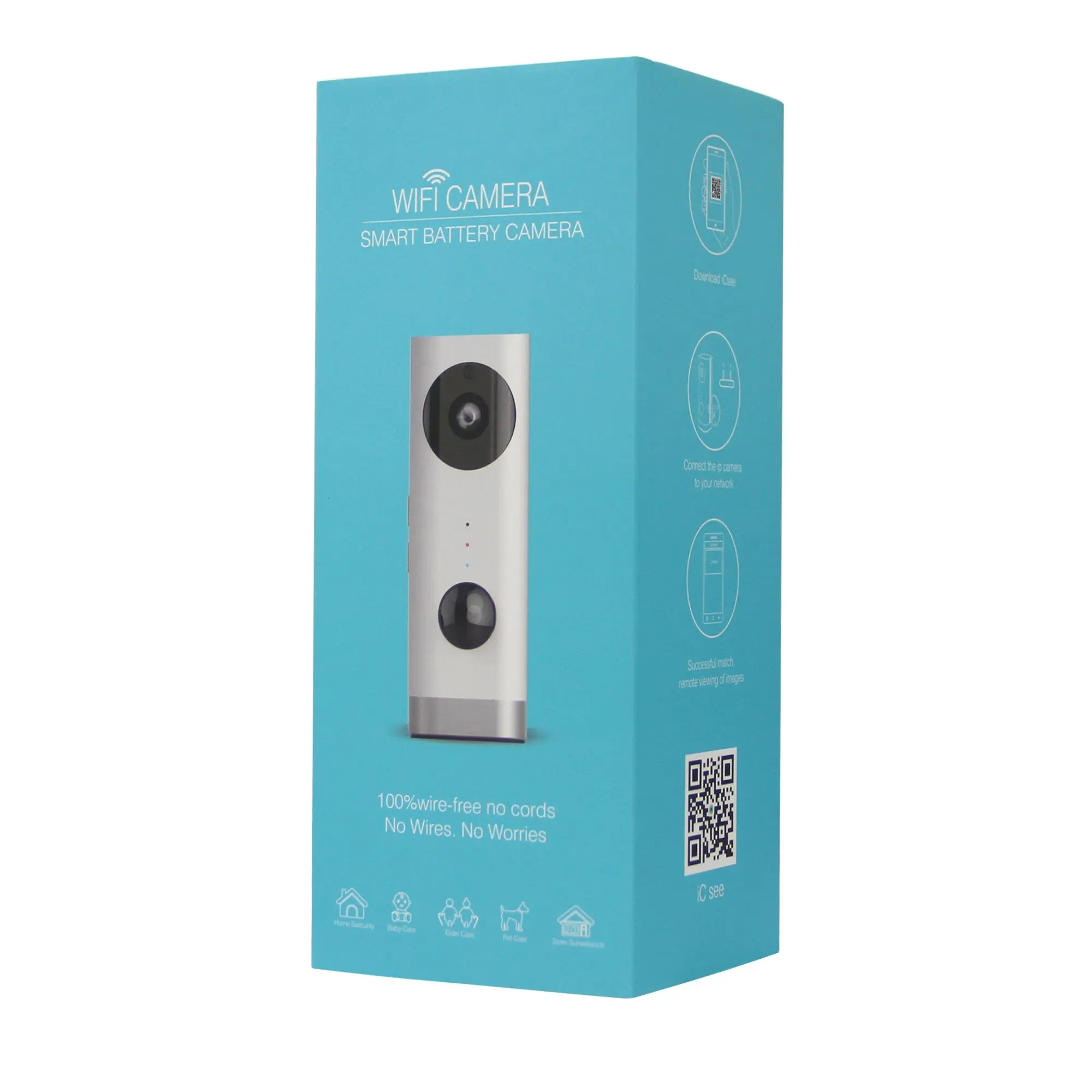 SNOSECURE батарея ip камера низкое потребление съемный Wi Fi 100% проводка Бесплатная