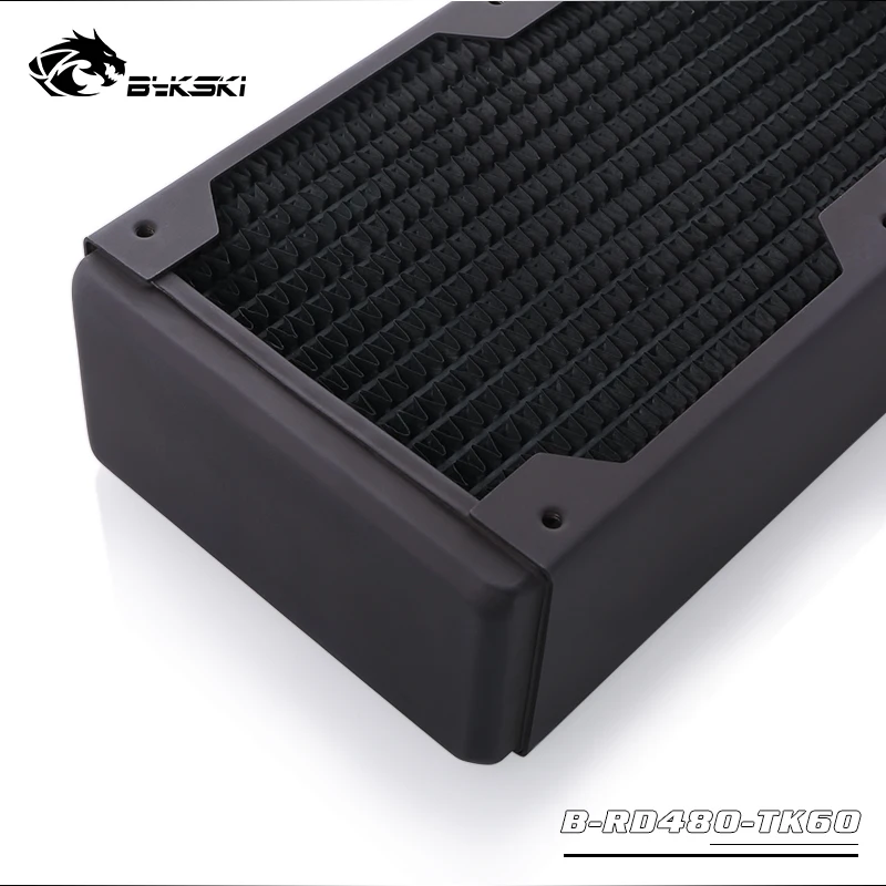 Bykski B-RD480-TK60 480mm 4x12cm Triple Row Copper Radiator Water Cooling 60mm  Компьютеры и