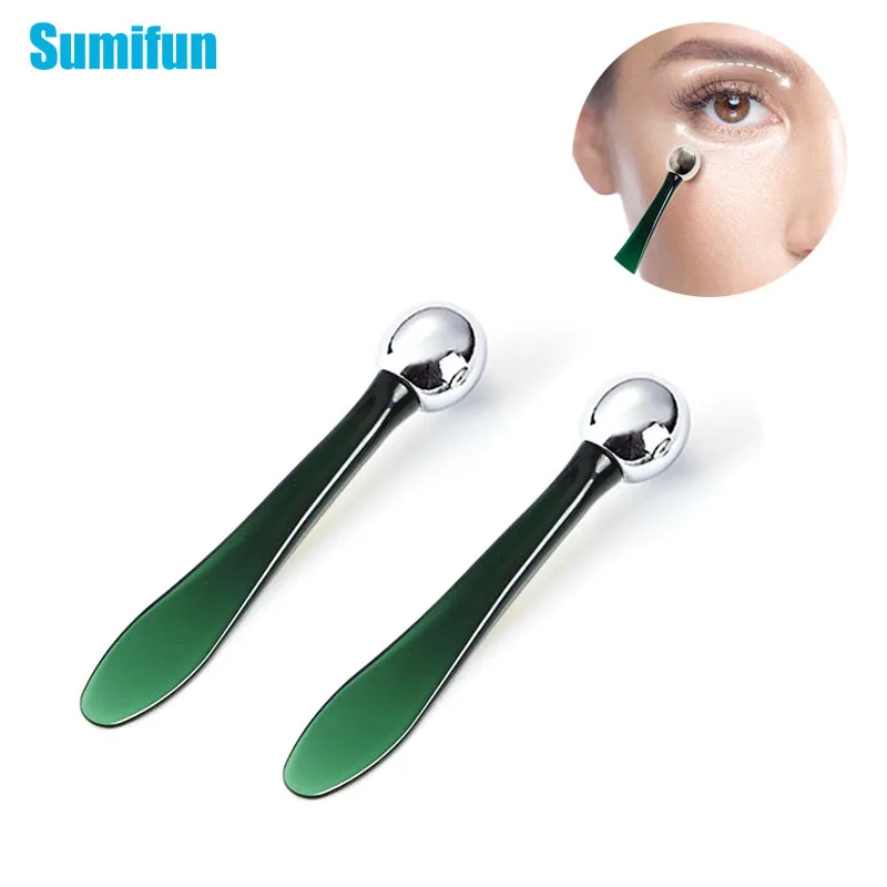 

1/2 pcs Eye Cream Import Stick Eye Massager Stick Face Mask Spoon Wand For Relieve Eye Fatigue Remove Eye Bags Skin Care Relax